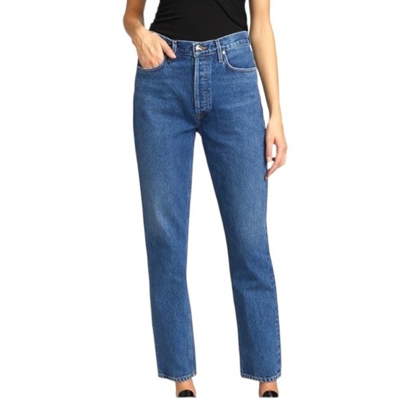 Goldsign Harper Straight Leg Ankle Cropped Jeans Size 27 - Picture 1 of 11